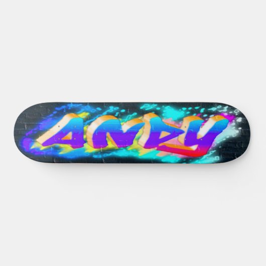 ANDY Gepersonaliseerd Graffiti Skateboard (Horizontaal)