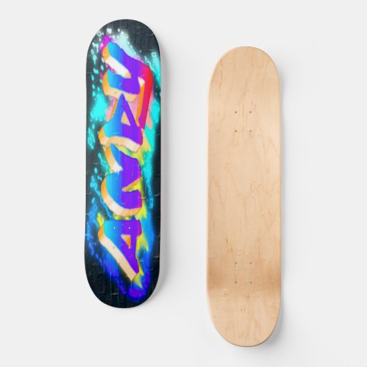 ANDY Gepersonaliseerd Graffiti Skateboard (Voorkant)