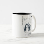 Andy Goldsworthy Tweekleurige Koffiemok (Voorkant rechts)