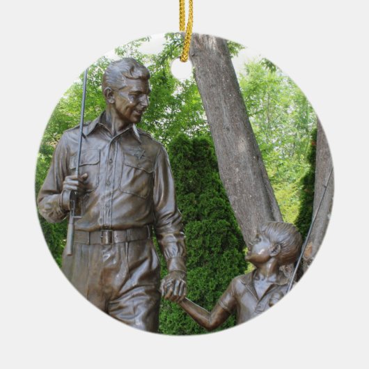 Andy Griffith Kerst Ornament Verzamelbare Gift (Voorkant)