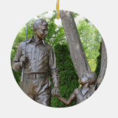 Andy Griffith Kerst Ornament Verzamelbare Gift (Achterkant)