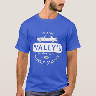 Andy Griffith Show vrienden van Wallys Service Sta T-shirt