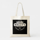 Andy Griffith Show Wally's Service Station Classi Tote Bag (Achterkant)