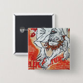 Andy Howell Buttonnen Vierkante Button 5,1 Cm (Voorkant /achterkant)