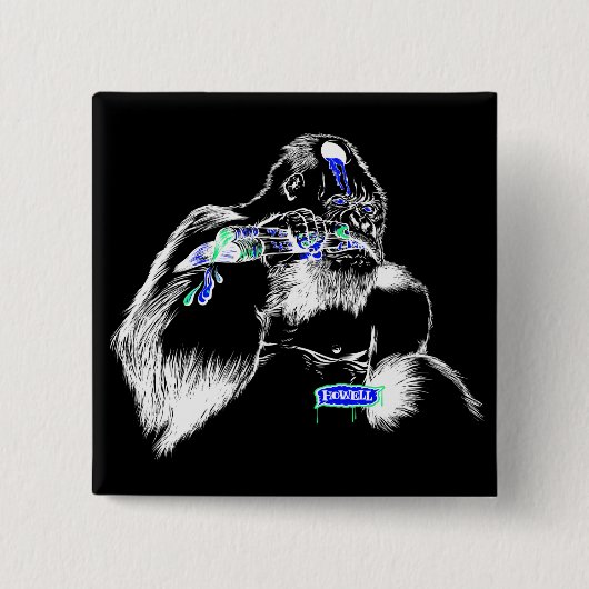 Andy Howell Buttonnen Vierkante Button 5,1 Cm (Voorkant)