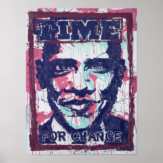 Andy Howell President Obama Portret Posters (Voorkant)