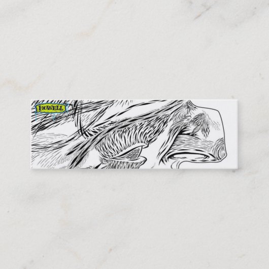 Andy Howell-profielkaarten Mini Visitekaartje (Voorkant)