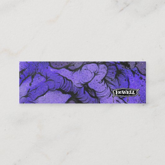 Andy Howell-profielkaarten Mini Visitekaartje (Voorkant)