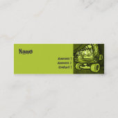 Andy Howell-profielkaarten Mini Visitekaartje (Achterkant)