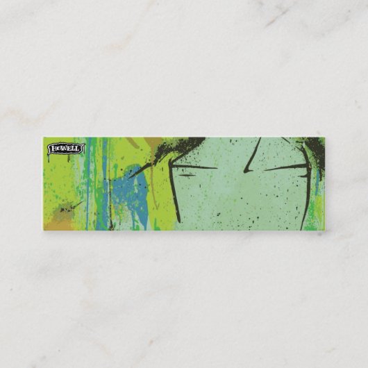 Andy Howell-profielkaarten Mini Visitekaartje (Voorkant)