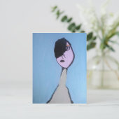 Andy Inspired Art Briefkaart (Staand voorkant)