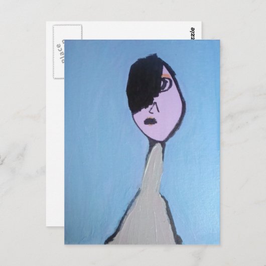 Andy Inspired Art Briefkaart (Voorkant / Achterkant)