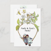 Andy Invitation Card Kaart (Voorkant / Achterkant)
