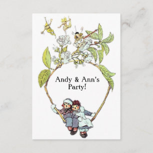 Andy Invitation Card Kaart