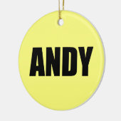Andy Keramisch Ornament (Links)