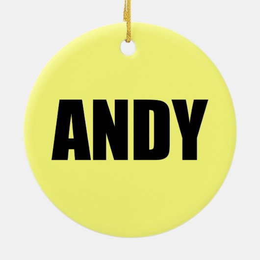 Andy Keramisch Ornament (Achterkant)