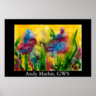 Andy Mathis Niets behalve Color Poster