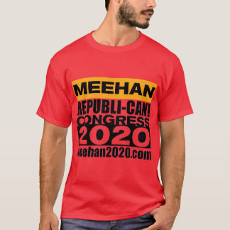 Andy Meehan voor het Shirt van het Congres REPUBLI