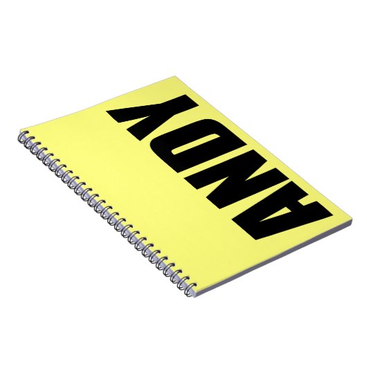 Andy Notitieboek (Rechterzijde)