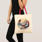 Andy ontmoet voor het eerst tote bag (Voorkant (product))