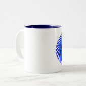 Andy op maat gesneden koffie Mok (Voorkant links)