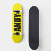 Andy Persoonlijk Skateboard (Voorkant)