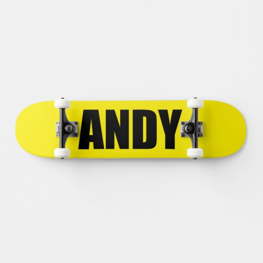 Andy Persoonlijk Skateboard (Horizontaal)