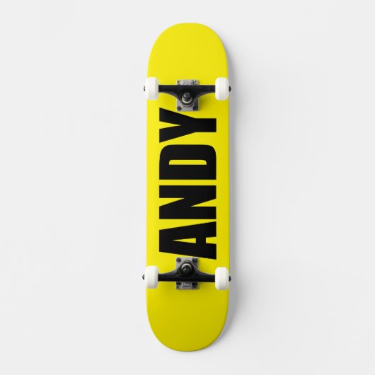 Andy Persoonlijk Skateboard (Voorkant)