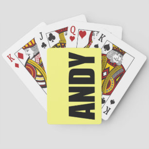 Andy Pokerkaarten