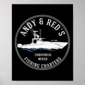 Andy Red's Vist Charters Poster (Voorkant)