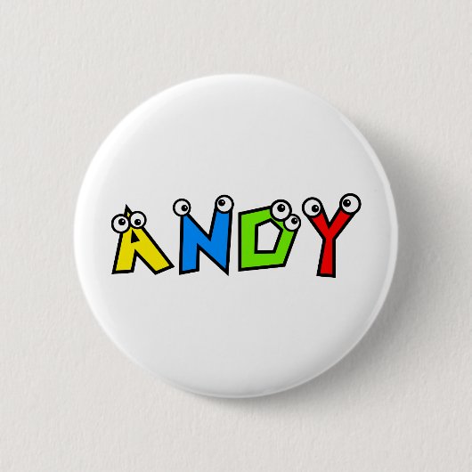 Andy Ronde Button 5,7 Cm (Voorkant)