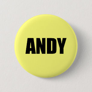 Andy Ronde Button 5,7 Cm