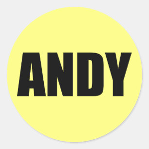 Andy Ronde Sticker