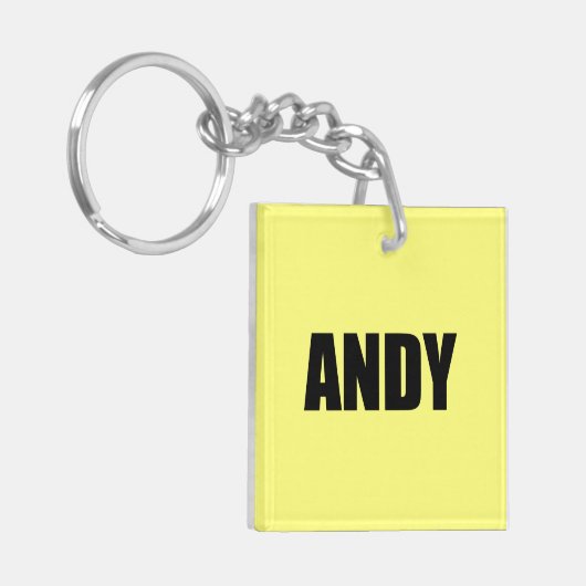 Andy Sleutelhanger (Voorkant Links)