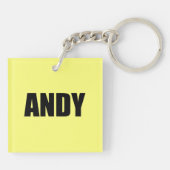 Andy Sleutelhanger (Achterkant)