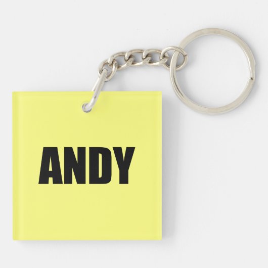 Andy Sleutelhanger (Achterkant)
