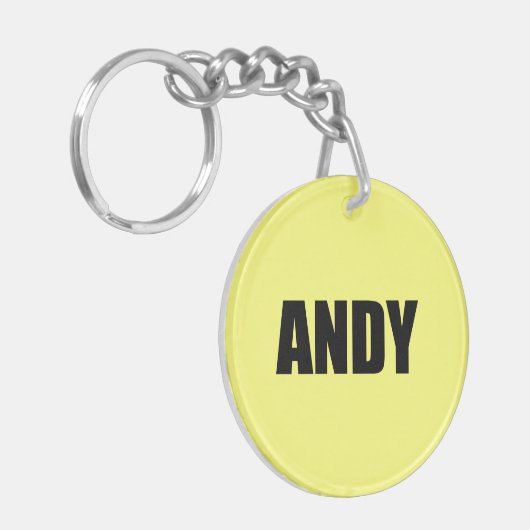 Andy Sleutelhanger (Voorkant Links)
