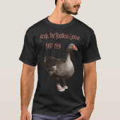 Andy, The Footless Goose T-shirt (Voorkant)