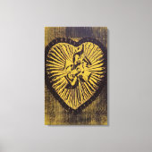 Andy Warhol - Geel Snoepjes Doos Canvas Afdruk (Voorkant)