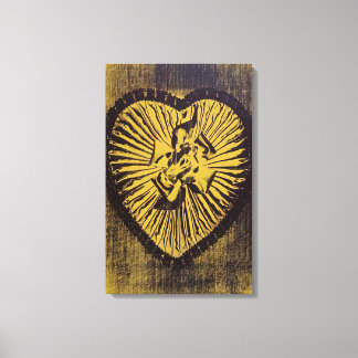 Andy Warhol - Geel Snoepjes Doos Canvas Afdruk