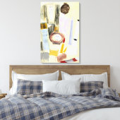 Andy Warhol - Naamloze schoonheidsproducten Canvas Afdruk (Insitu (Slaapkamer))