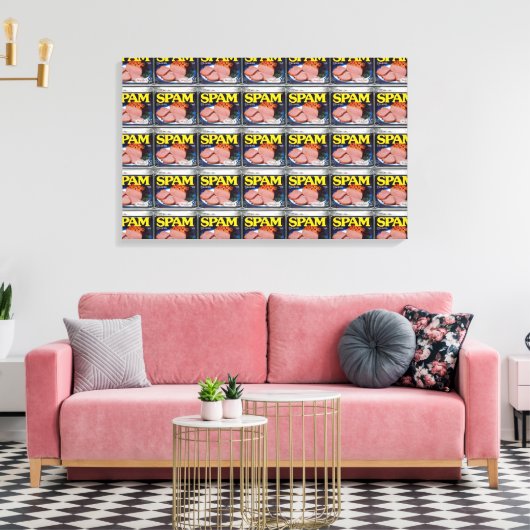Andy Warhol - Spam Canvas Afdruk (Insitu (Woonkamer))