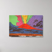 Andy Warhol - Vesuvius Canvas Afdruk (Voorkant)