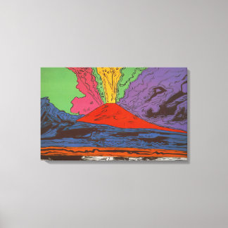 Andy Warhol - Vesuvius Canvas Afdruk
