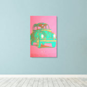 Andy Warhol - Volkswagen Canvas Afdruk (Insitu (Houten vloer))