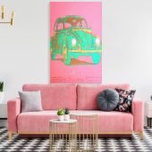 Andy Warhol - Volkswagen Canvas Afdruk (Insitu (Woonkamer))