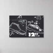 Andy Warhol - werklaarzen Canvas Afdruk (Voorkant)