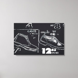 Andy Warhol - werklaarzen Canvas Afdruk