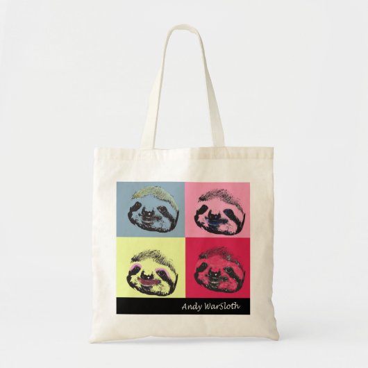 Andy WarSloth Canvas tas (Voorkant)