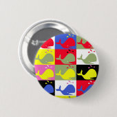 Andy Whale-Hole™_Button Ronde Button 5,7 Cm (Voorkant /achterkant)